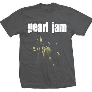 Pearl Jam Candle Lightweight Charcoal Gray Shirt